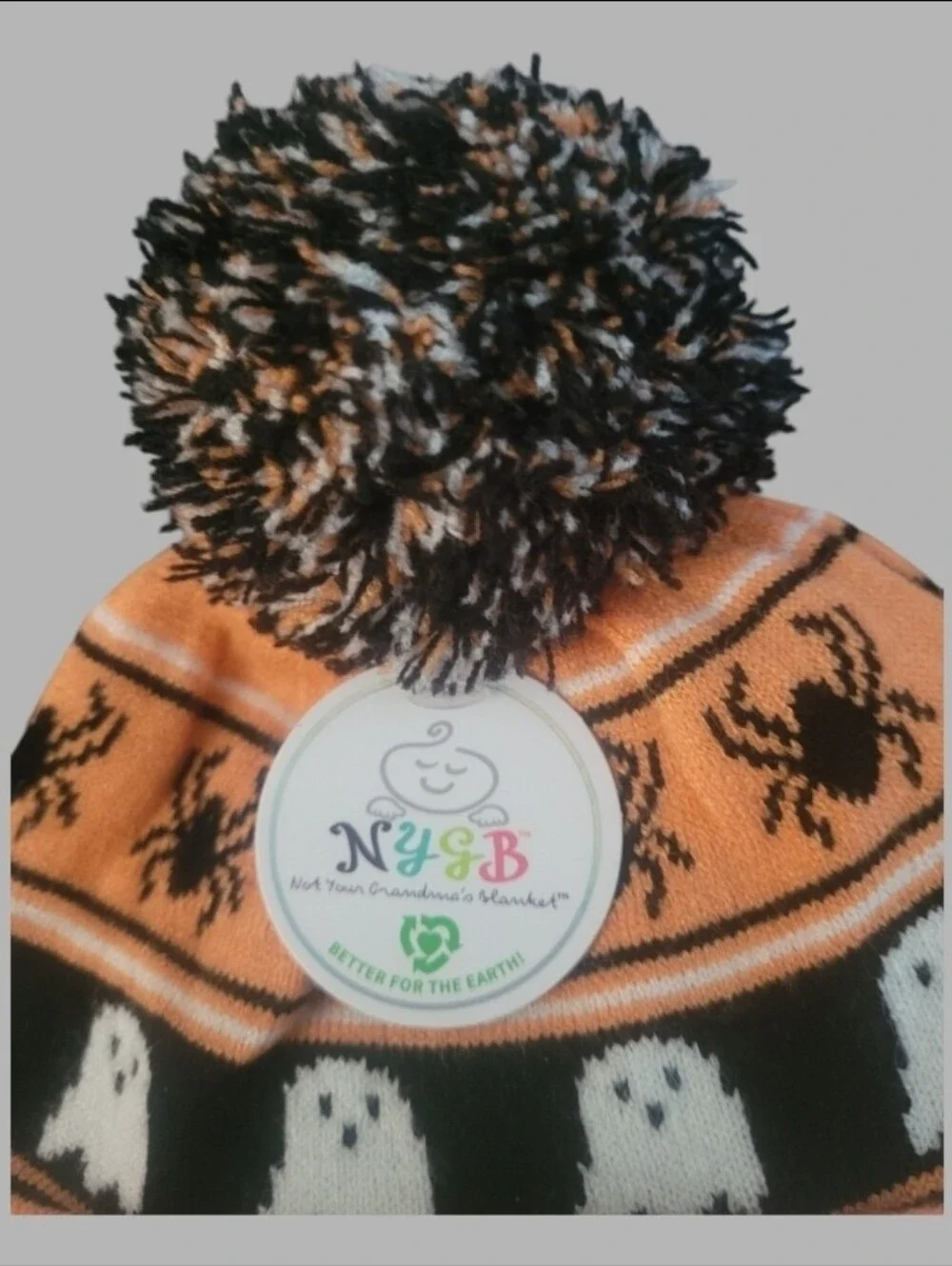 NYGBkids Unisex Baby Halloween Hat & Socks Set